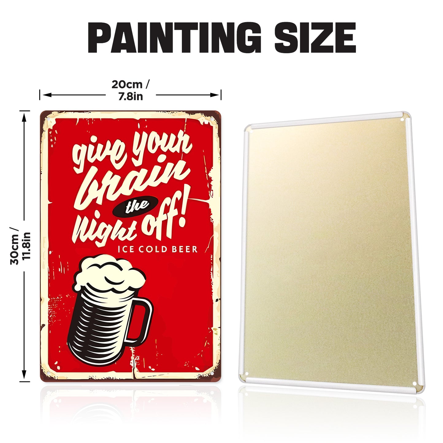 Give Your Brain the Night Off – Vintage Paint by Numbers