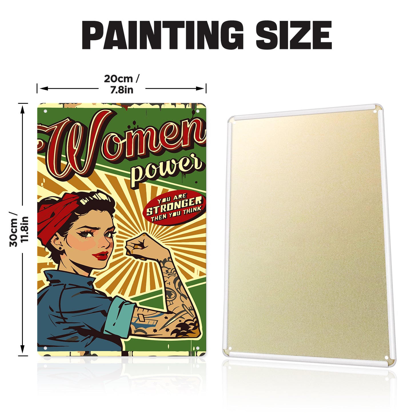 Women Power – Vintage Paint by Numbers