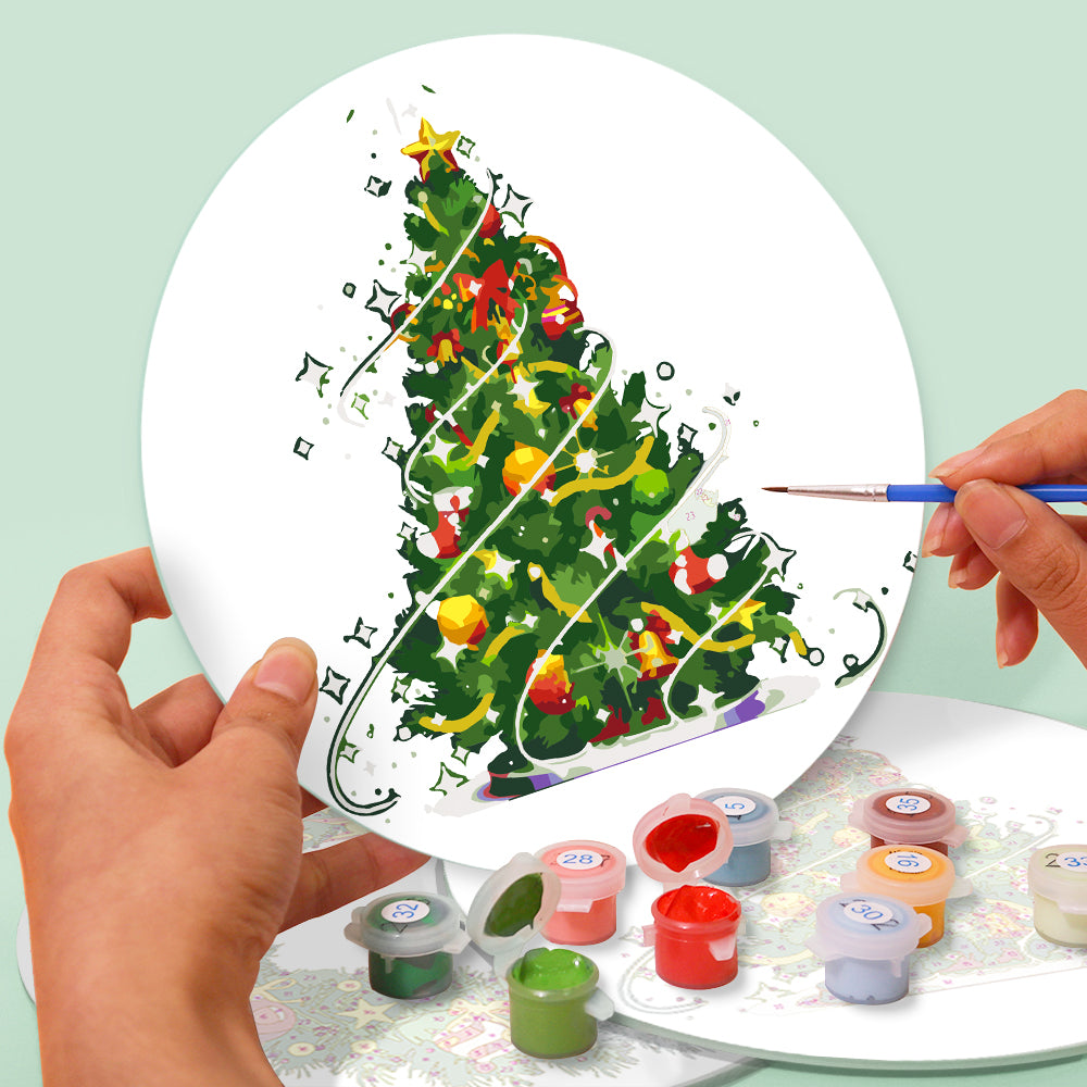 6 Piece Christmas Placemat Set 20cm - Set 25