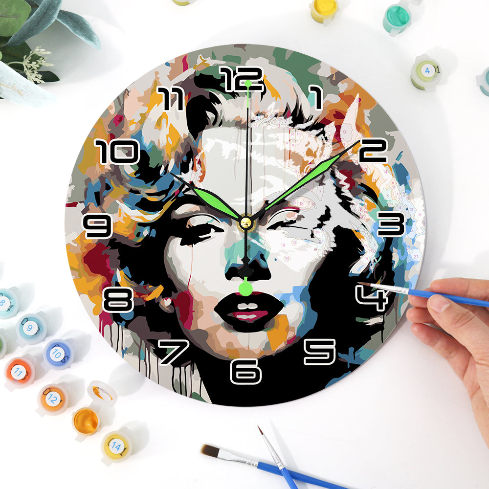 Paint the Moment – Pop Icon Clock Kit