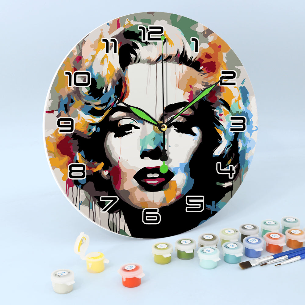 Paint the Moment – Pop Icon Clock Kit