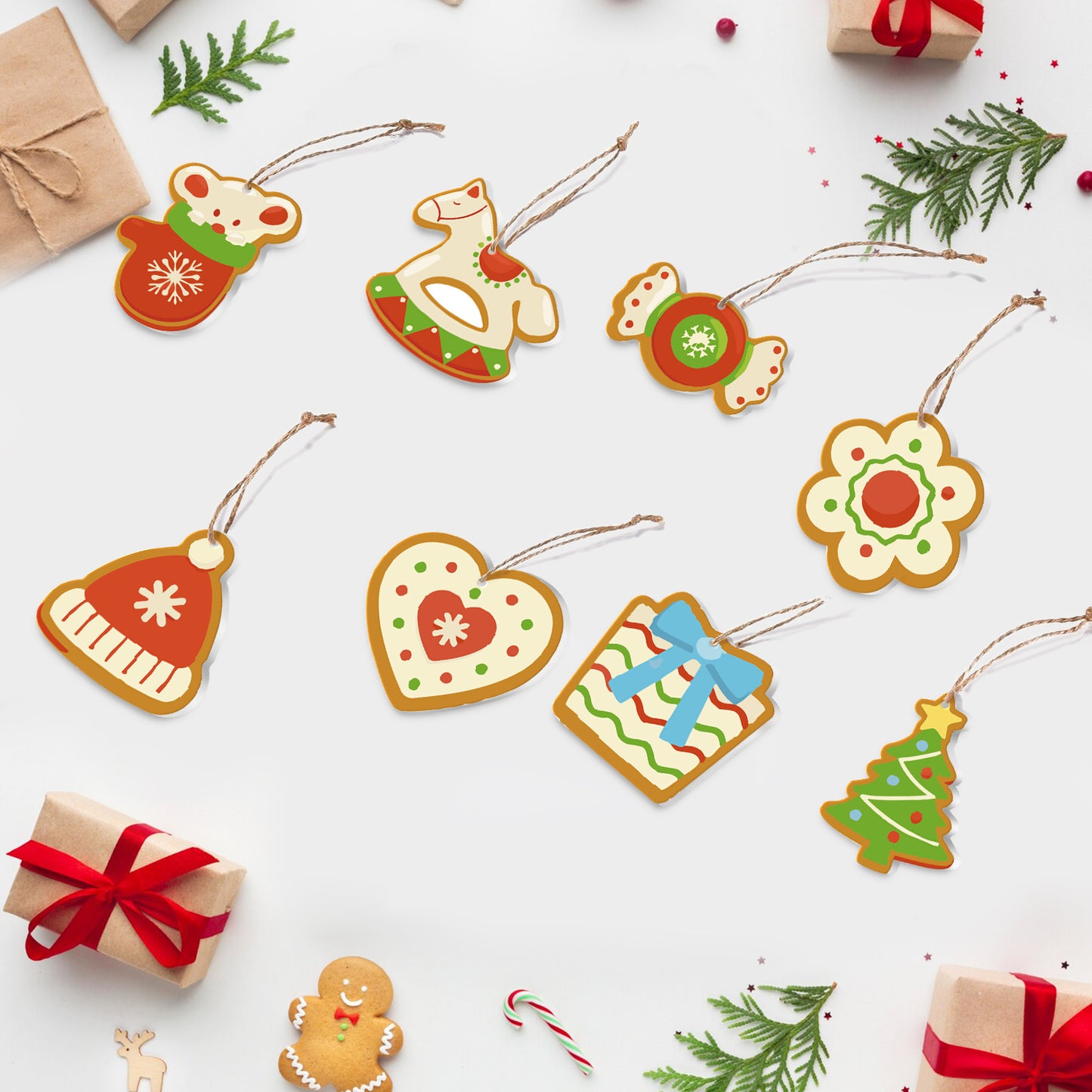 Holiday Sweets & Treats Paintable Ornaments