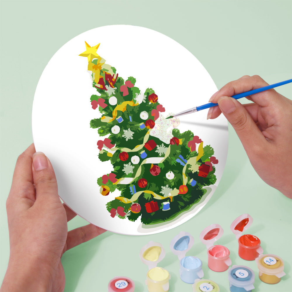 6 Piece Christmas Placemat Set 20cm - Set 25