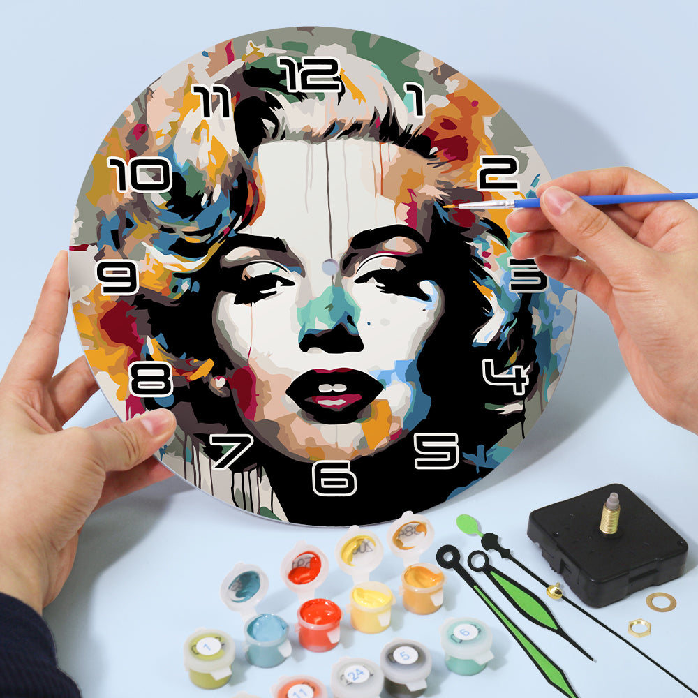 Paint the Moment – Pop Icon Clock Kit