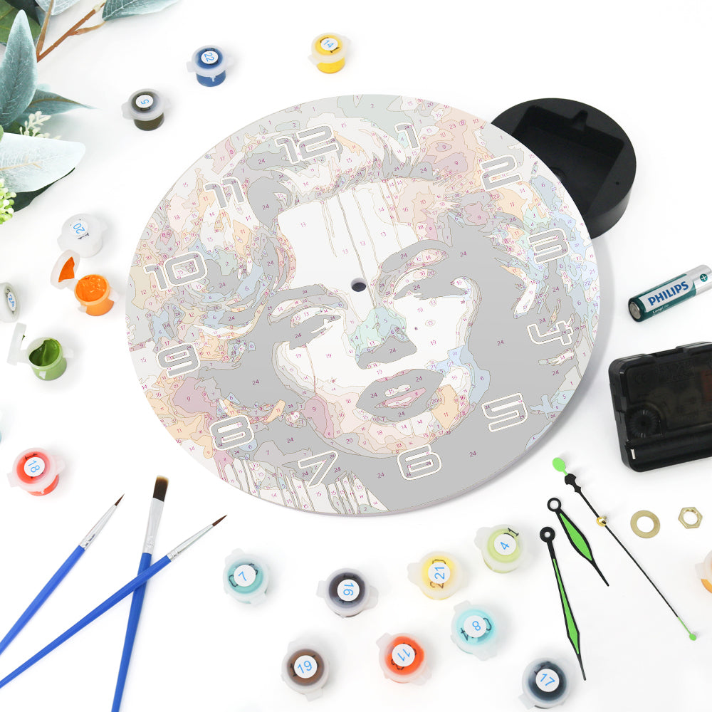 Paint the Moment – Pop Icon Clock Kit