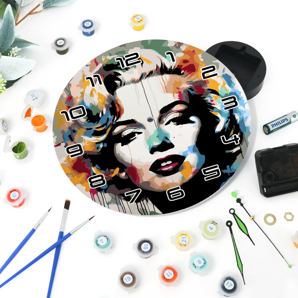 Paint the Moment – Pop Icon Clock Kit