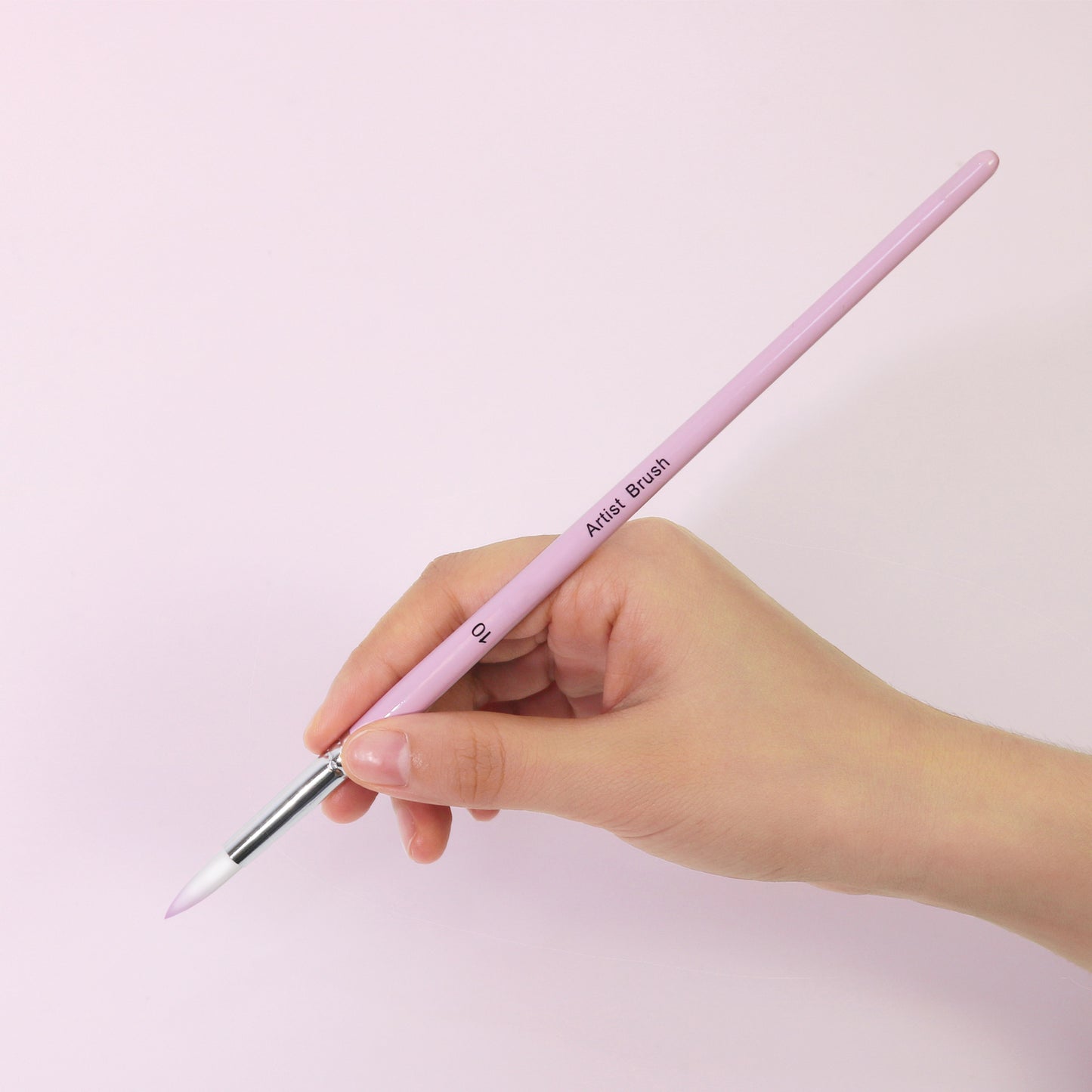 6-Piece Set of Pink Brushes