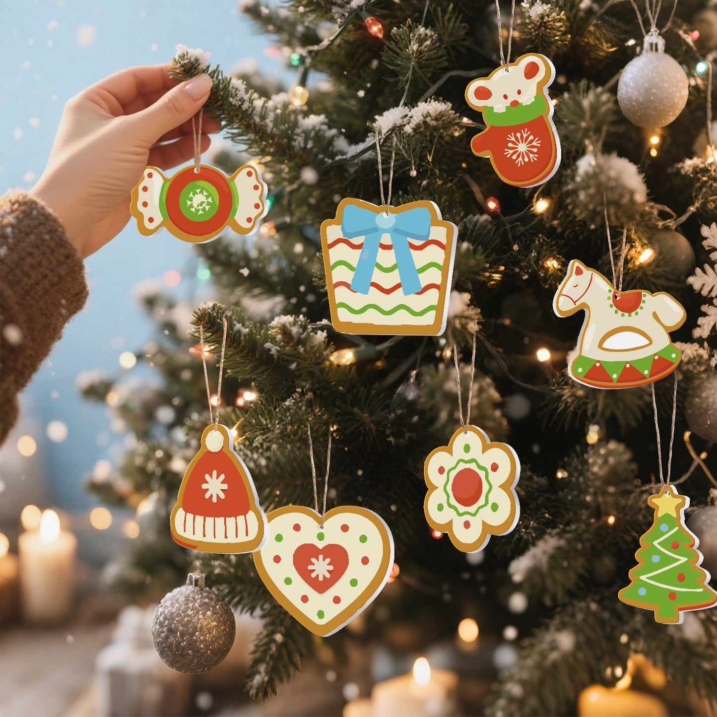 Holiday Sweets & Treats Paintable Ornaments