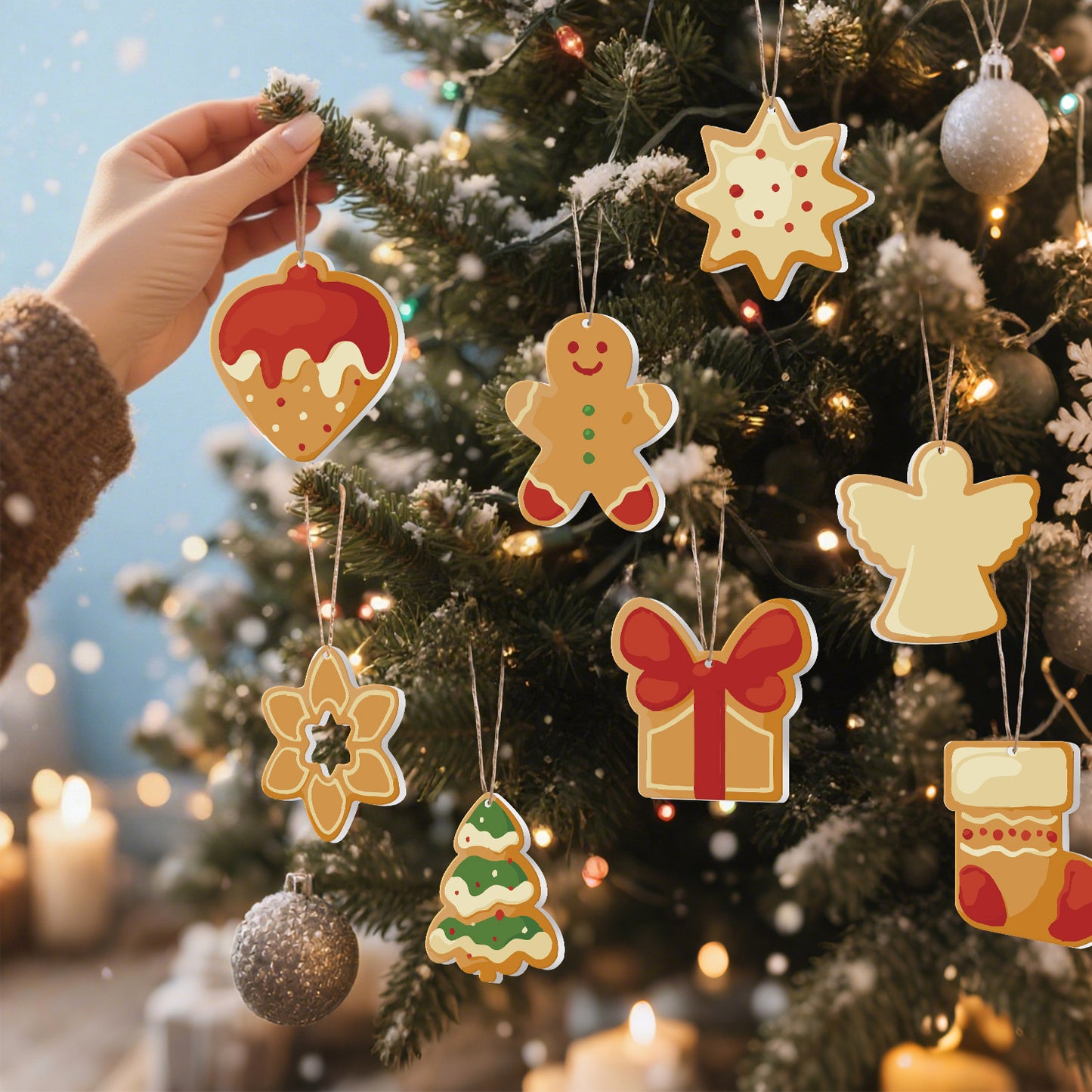 Classic Christmas Treats Paintable Ornaments