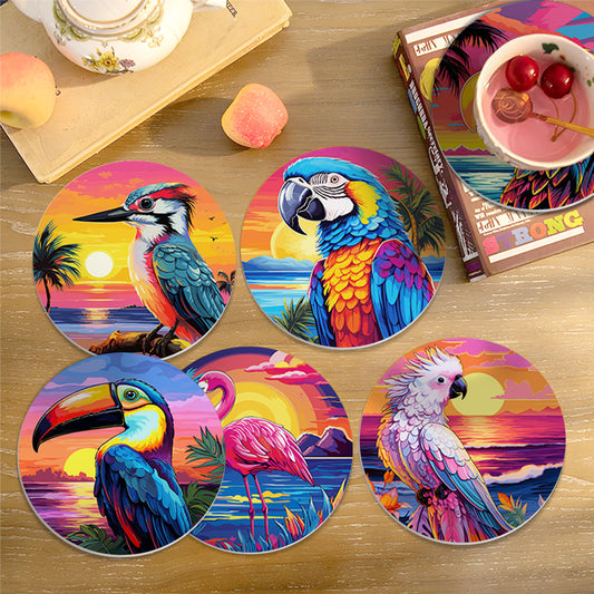 6 Piece Christmas Coaster - Set 5