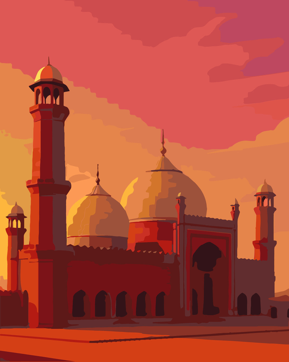 Badshai Mosque Set 2