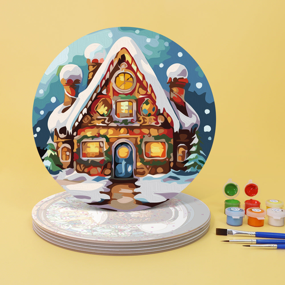 6 Piece Christmas Placemat Set 20cm - Set 2