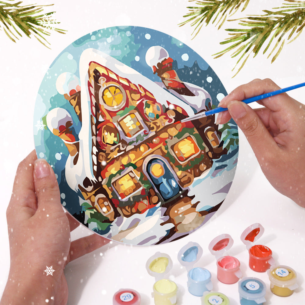 6 Piece Christmas Placemat Set 20cm - Set 2