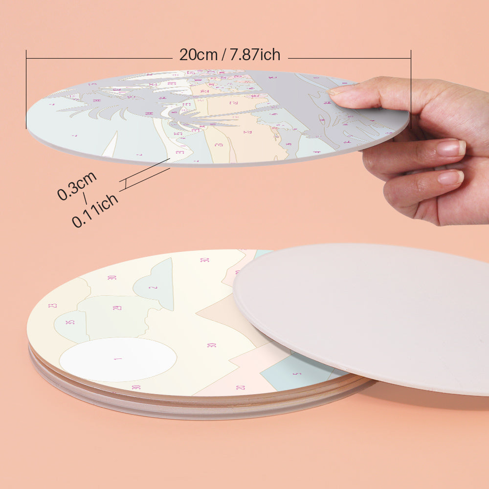 6 Piece Christmas Placemat Set 20cm - Set 3