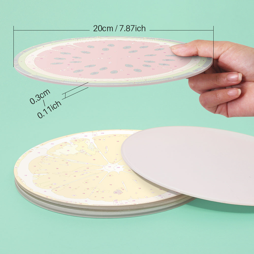 6 Piece Christmas Placemat Set 20cm - Set 4