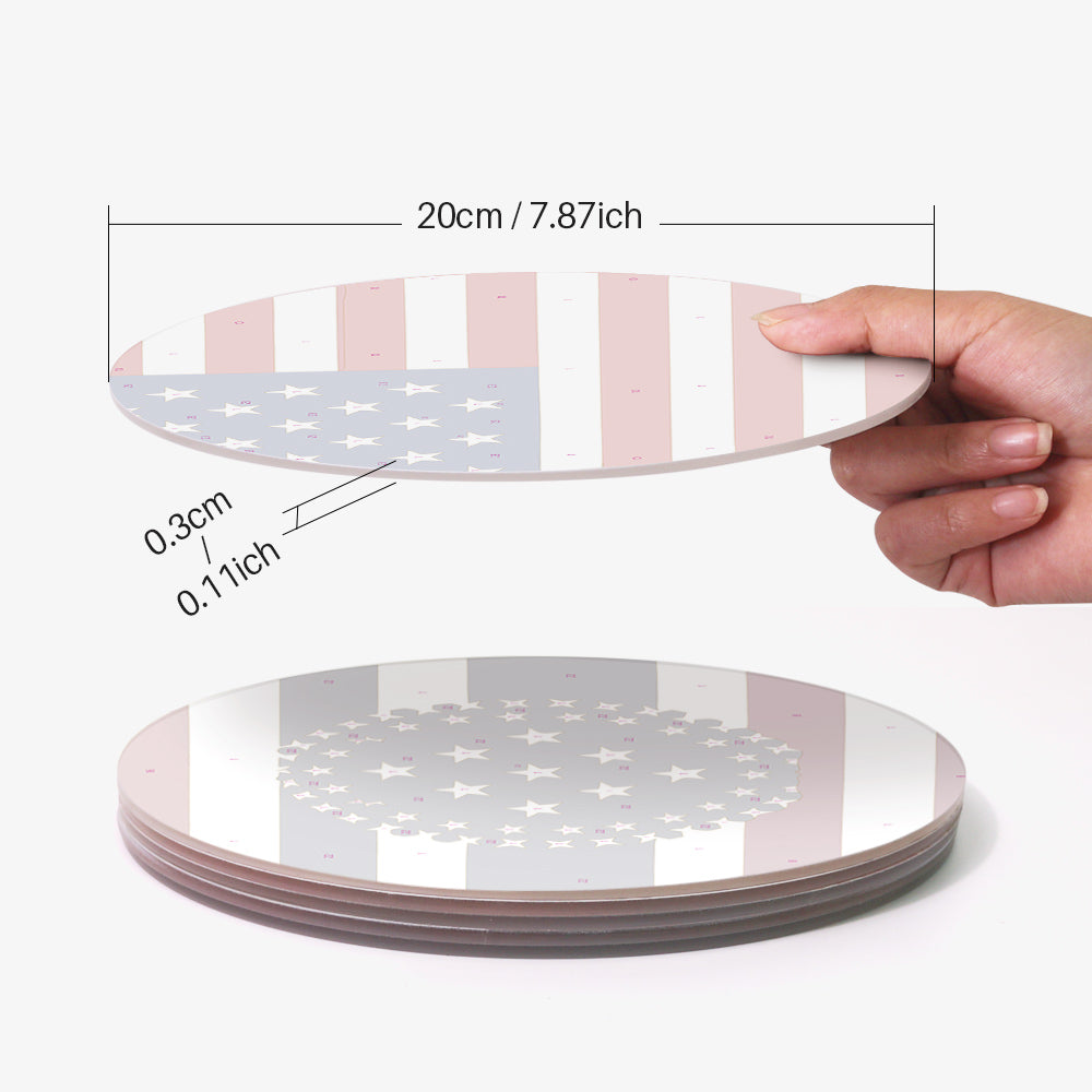 6 Piece Christmas Placemat Set 20cm - Set 5