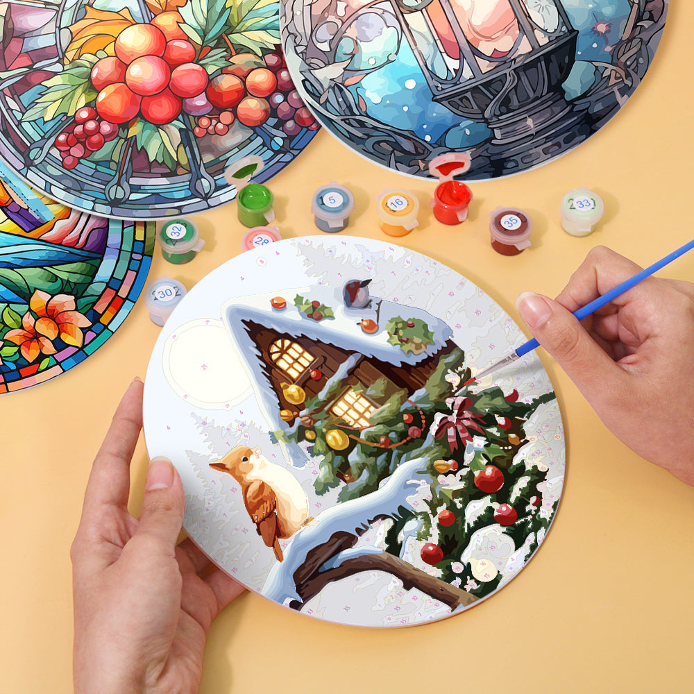 6 Piece Christmas Placemat Set 20cm - Set 6