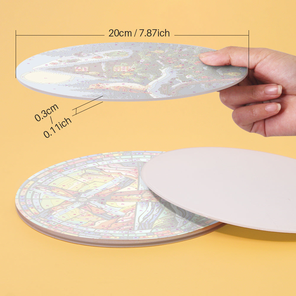 6 Piece Christmas Placemat Set 20cm - Set 6