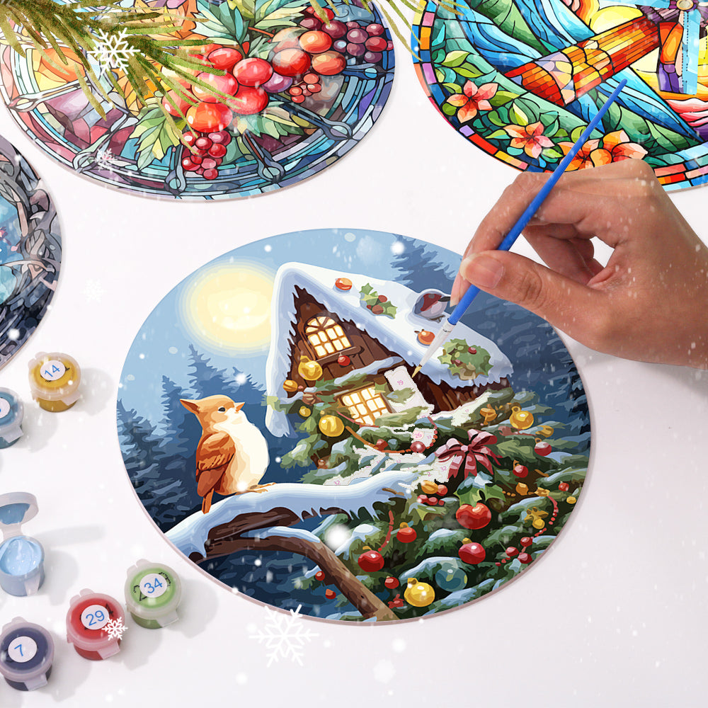 6 Piece Christmas Placemat Set 20cm - Set 6