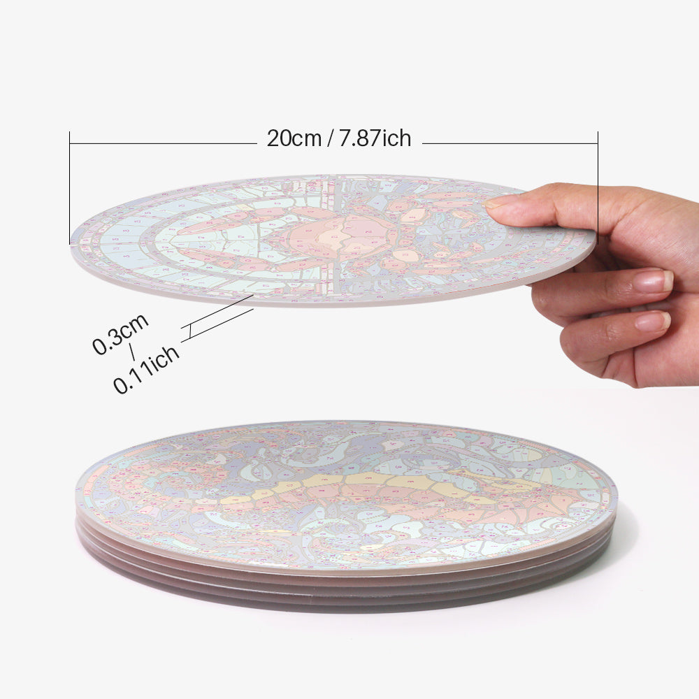 6 Piece Christmas Placemat Set 20cm - Set 7