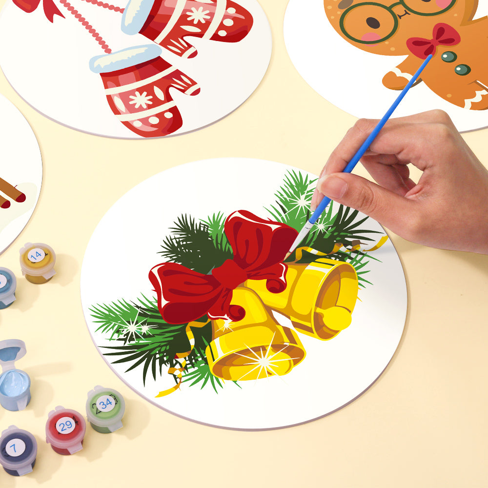 6 Piece Christmas Placemat Set 20cm - Set 23