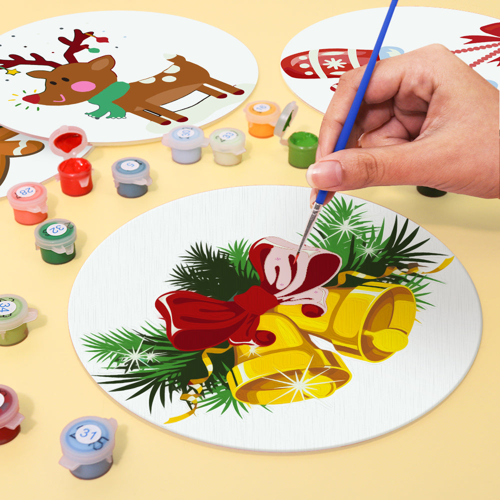 6 Piece Christmas Placemat Set 20cm - Set 23