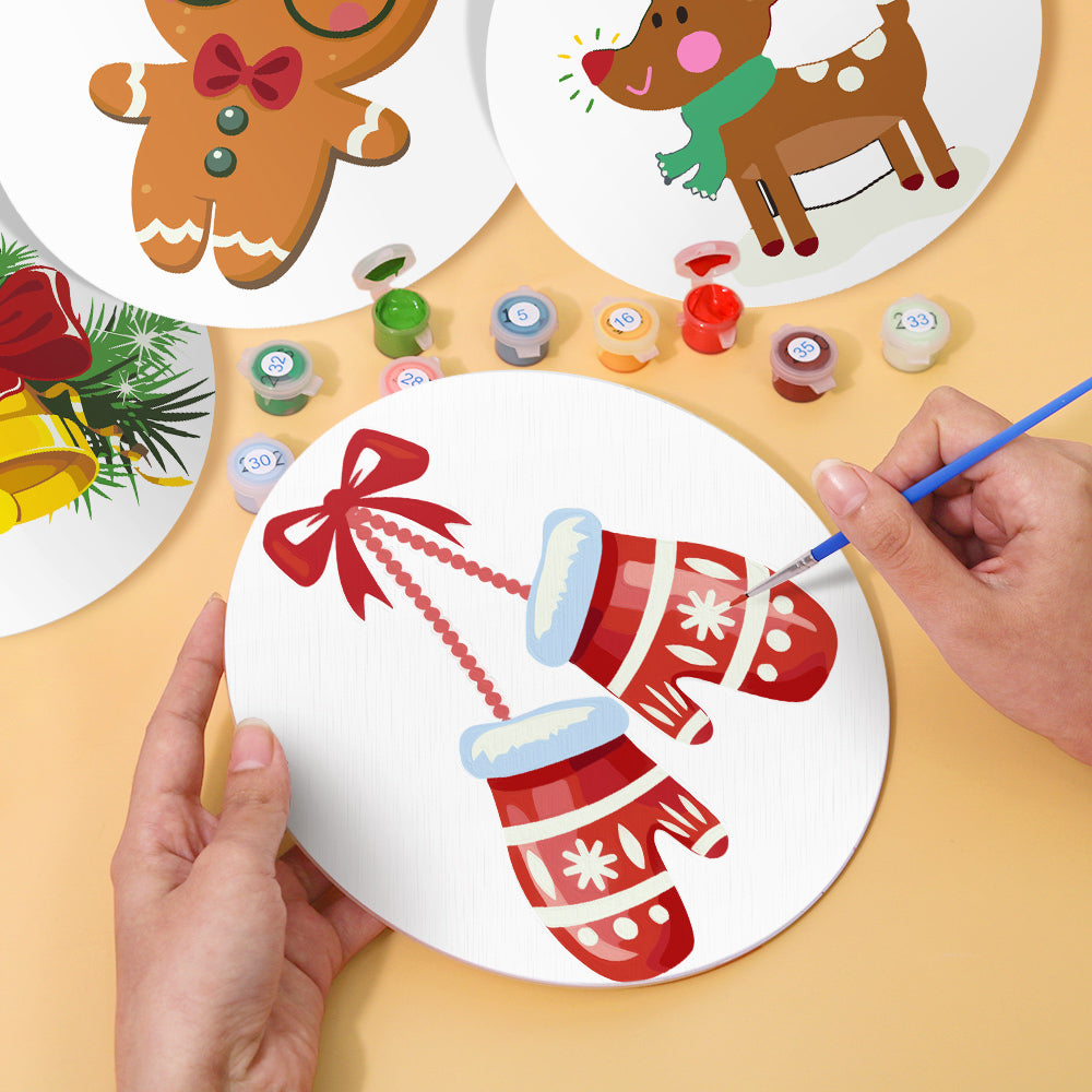 6 Piece Christmas Placemat Set 20cm - Set 23