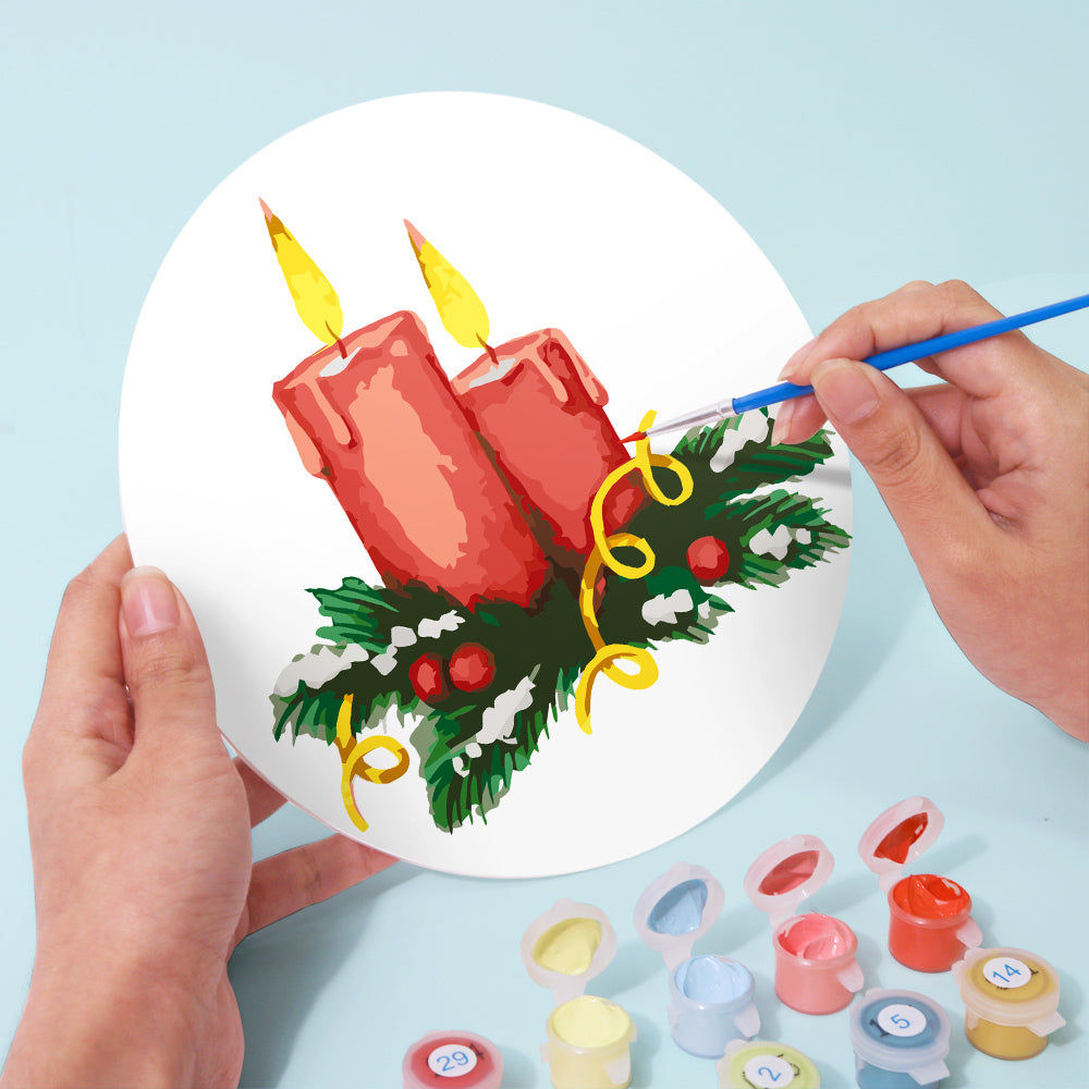 6 Piece Christmas Placemat Set 20cm - Set 24