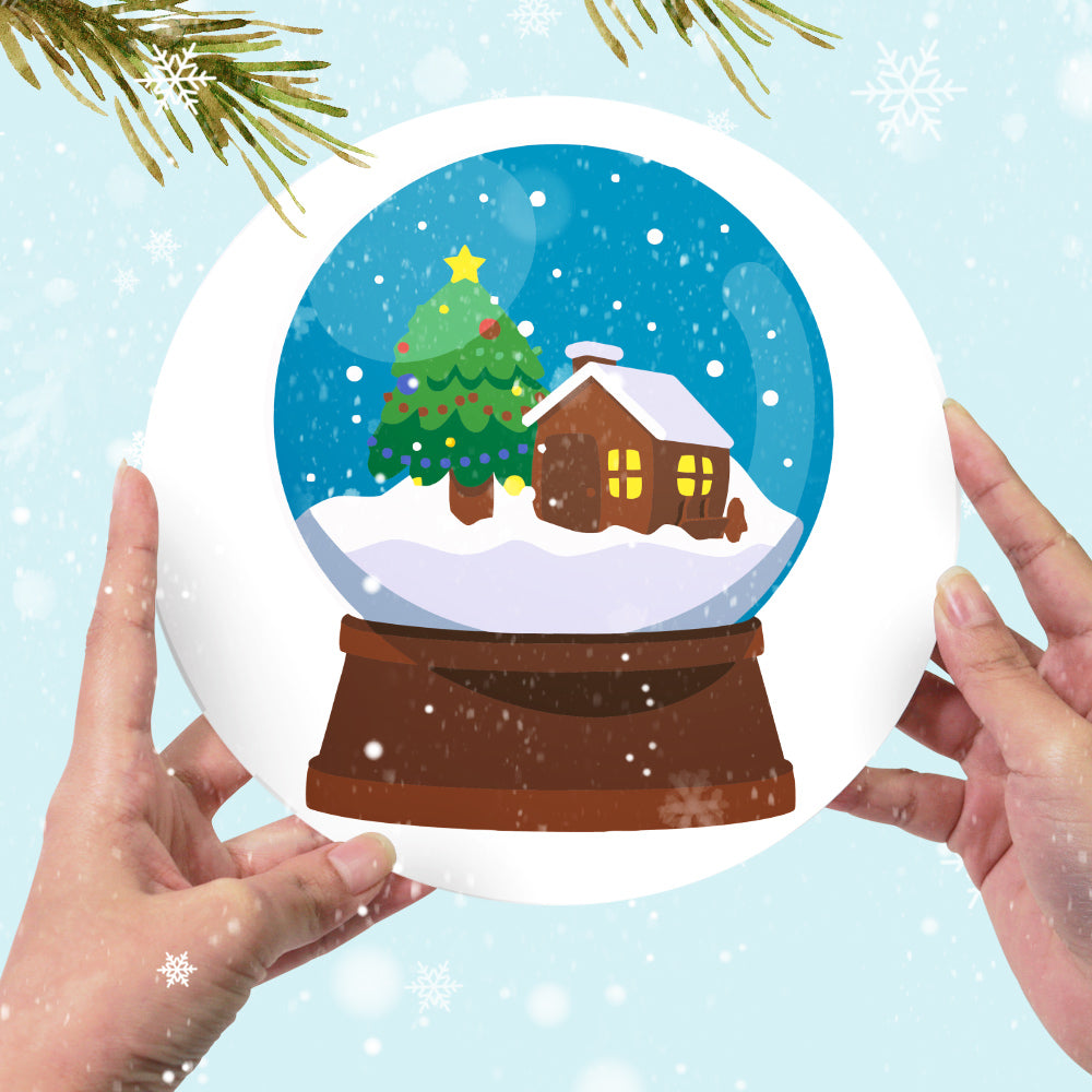 6 Piece Christmas Placemat Set 20cm - Set 24