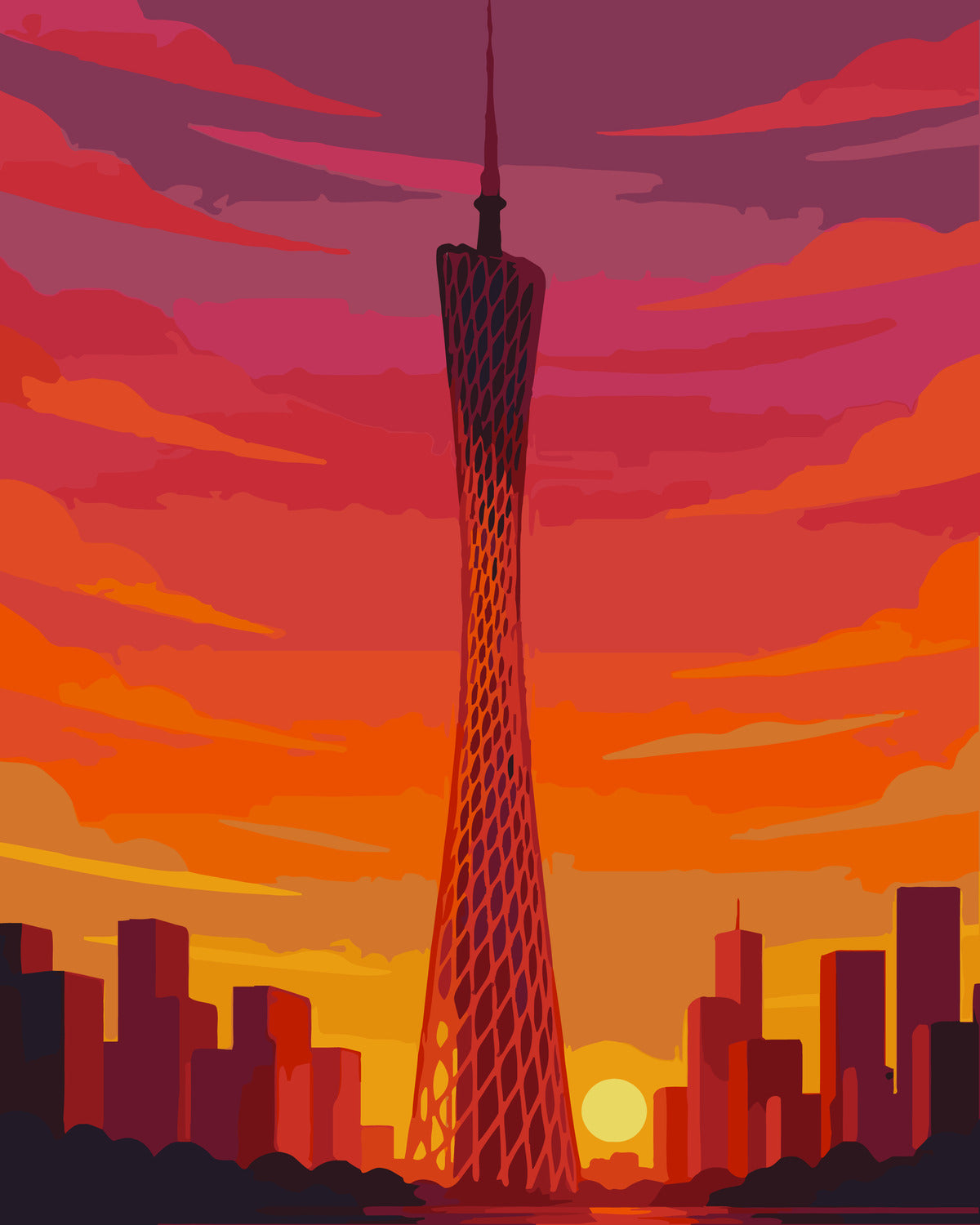 Canton Tower Set 3