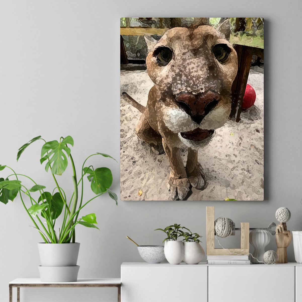 Florida Panther "Cimmaron" Paint by Numbers Canvas Kit - Set 2