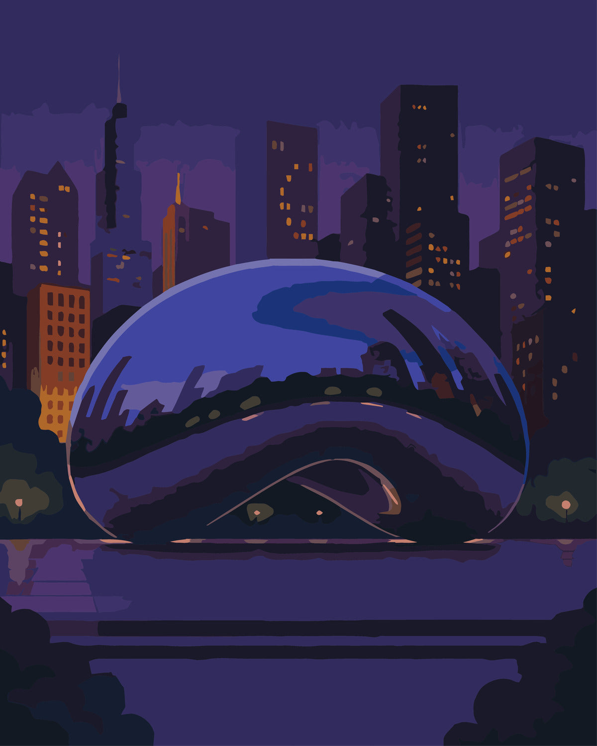 Cloud Gate - The Bean - Set 3