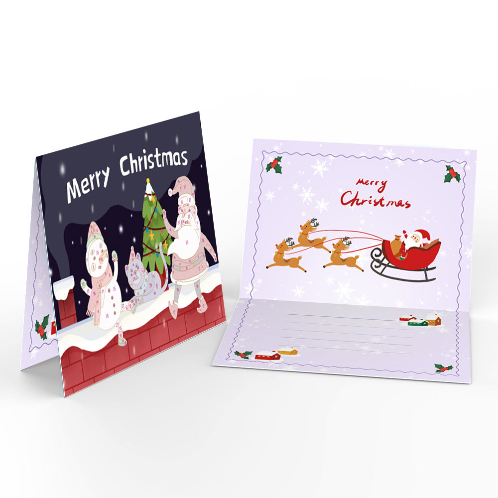 6 Assorted Christmas Cards - 5