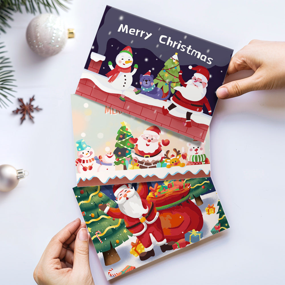 6 Assorted Christmas Cards - 5