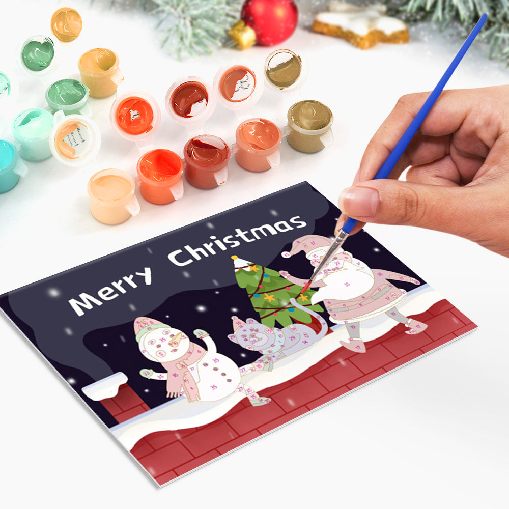 6 Assorted Christmas Cards - 5