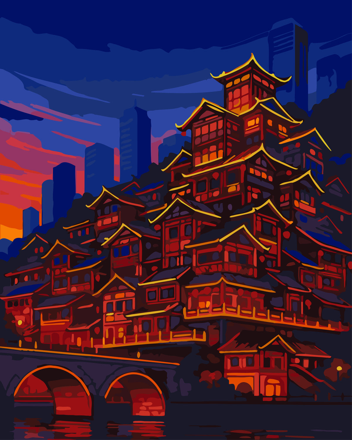 Hongya cave Set 1
