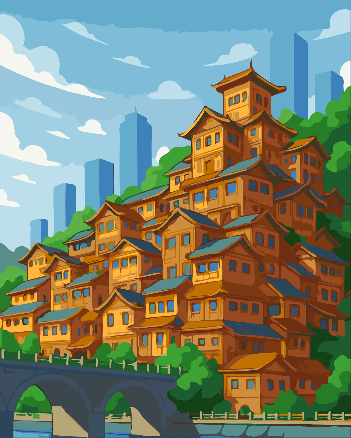 Hongya cave Set 2