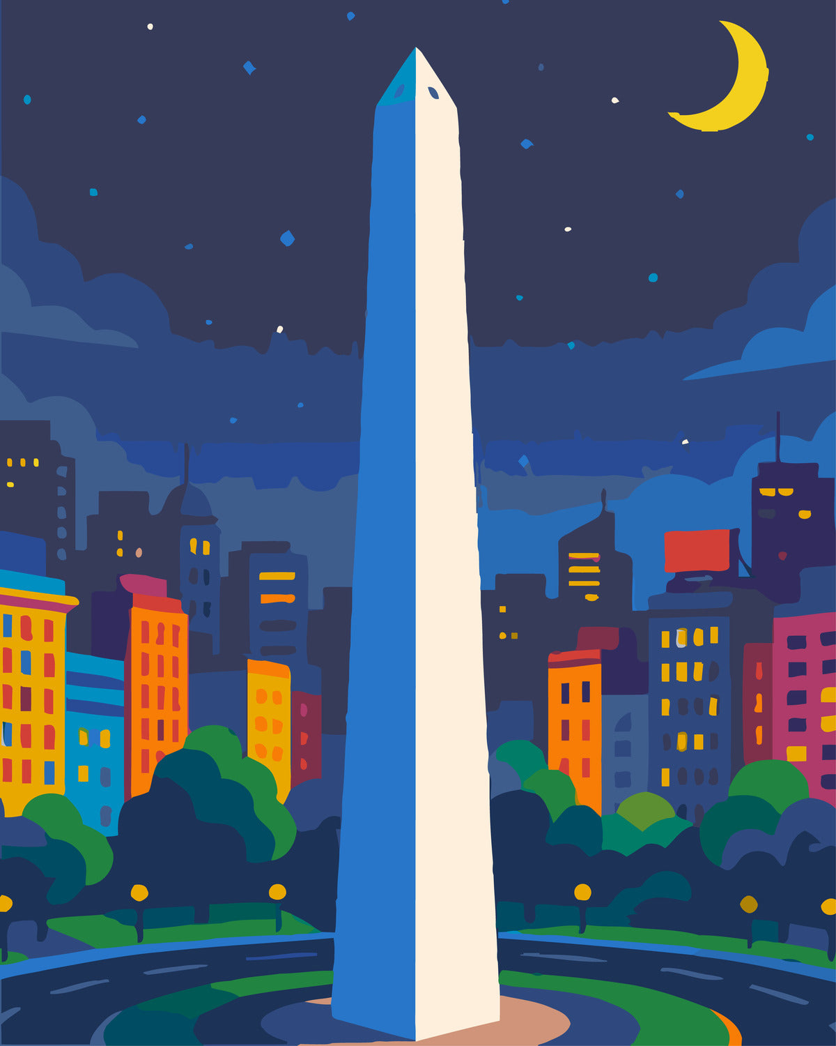 Obelisco de Buenos Aires Set 3