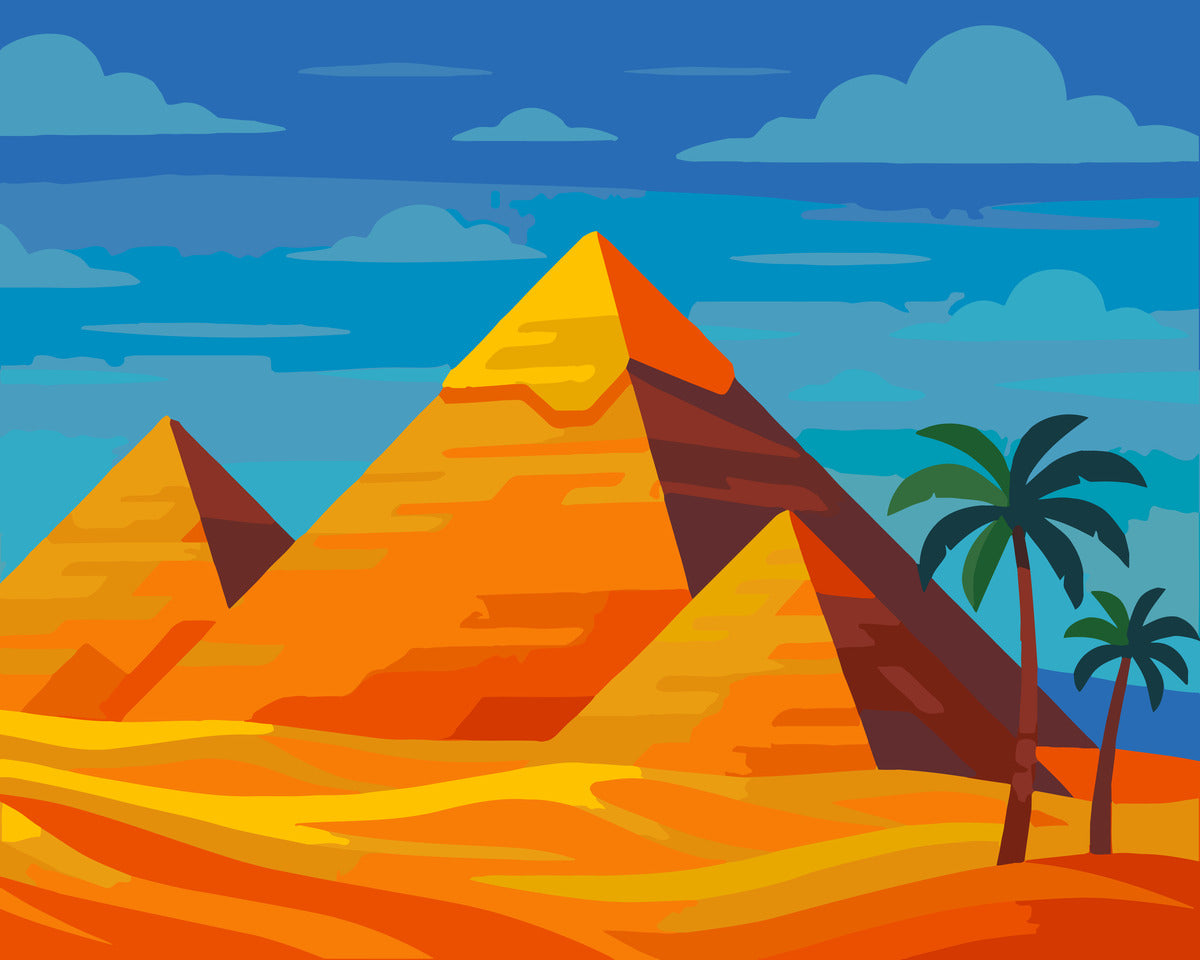 Pyramids of Giza Set 3