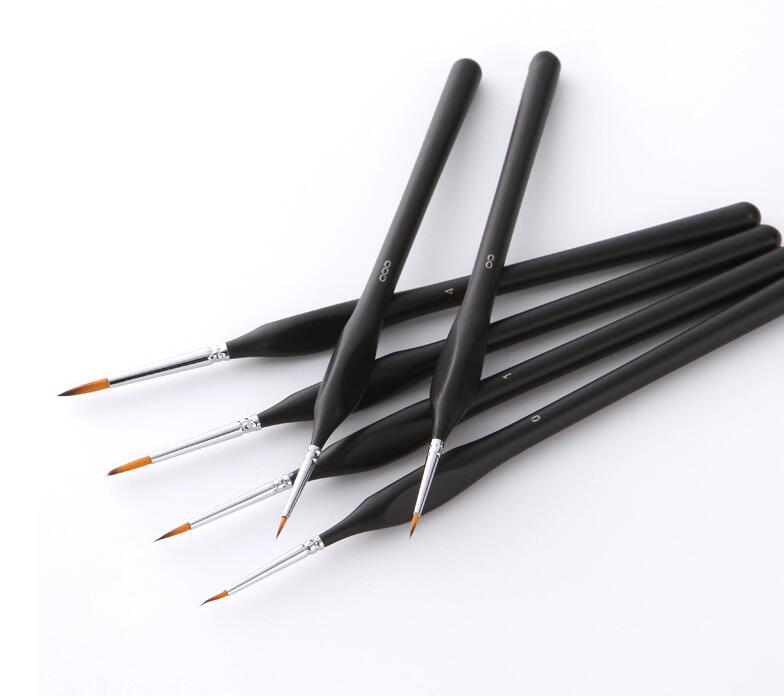 Professional Detail Brush Set - 6 Pieces