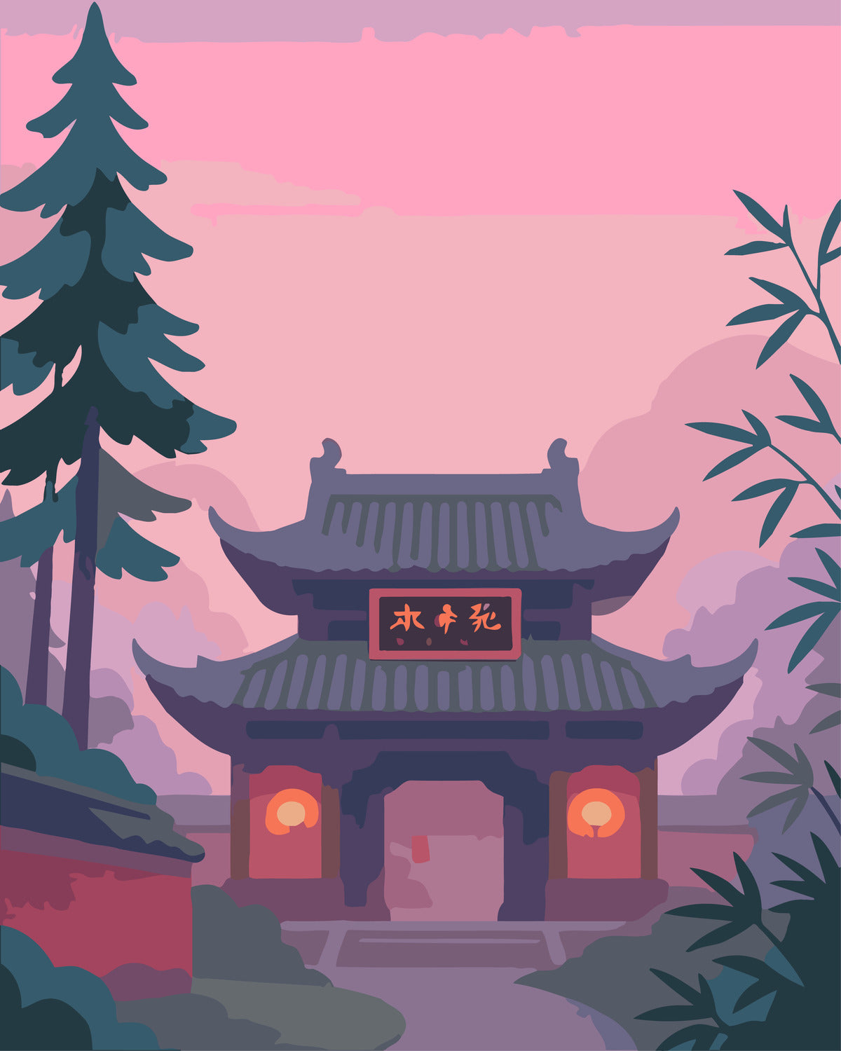 Wuhou Shrine Set 4