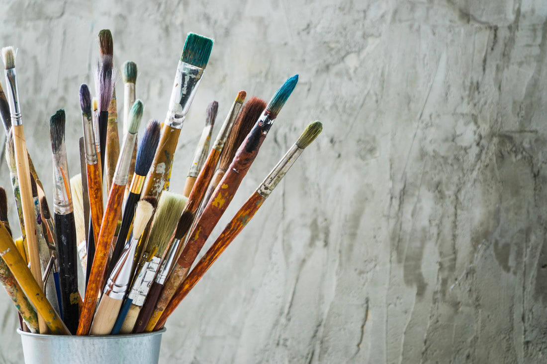 How to Clean and Maintain Your Brushes While Doing a Paint by Numbers Painting