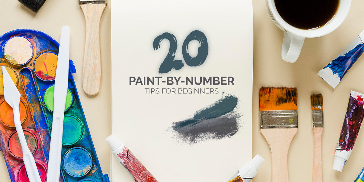 20 PaintbyNumber Tips for Beginners Blog