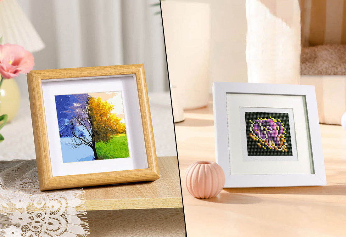 Diamond Painting vs. Paint by Numbers: Which Is Right for You?