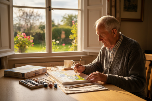 Paint by Numbers for Seniors: A Relaxing Hobby That Keeps the Mind and Hands Active
