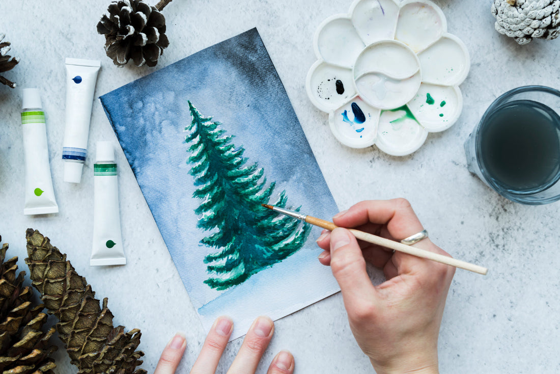 Paint by Numbers: The Latest Craze for Wintertime Indoor Fun