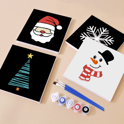 Festive Cheer 4 Pack Mini Paint by Numbers Kit