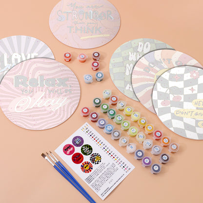 6 Piece Christmas Placemat Set 20cm - Set 13