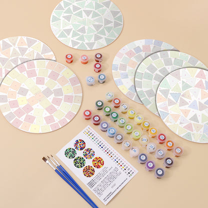 6 Piece Christmas Placemat Set 20cm - Set 9
