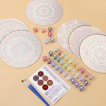 6 Piece Christmas Placemat Set 20cm - Set 16